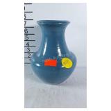 McCoy blue vase, marked USA 5012