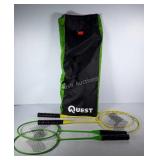 Quest badminton set in carry bag