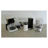 Small kitchen appliances. Coffee makers, chopper,