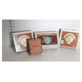 4 Cigar boxes