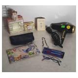 Personal care - cosmetic bags, hair dryer- works,