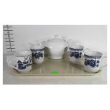 Tea pot & mugs.
