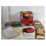 Decorative storage box with older cooking
