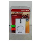 Honeywell manual thermostat for baseboard heat.