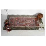 International home decor: wooden statue, carved
