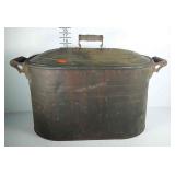 Atlantic tin and copper boiler, 13 gallon