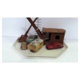 Vintage toys, mainly parts