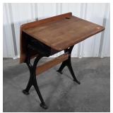 Antique School Desk, row type desk, this one is