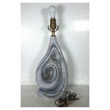Mid century table lamp, missing harp.