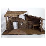 Stable for Nativity scene. About 16 inches tall