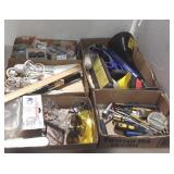 Household tool group, safety glass, screwdrivers,