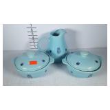 Mid century Cronin in bright blue with