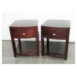 American Drew Nightstands, dark color finish w