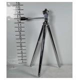 Kenko Model 2 Tripod. Goes from approximately 15"
