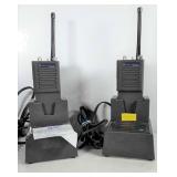 Set of Motorola MT500 Police Radios with