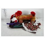Dog supplies: plush toy,  Christmas dress,
