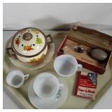 Vintage lot: Dishware,  Secret Language of