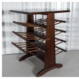 Magazine Stand, one holding shelf is missing