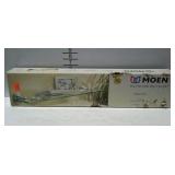 MOEN glass shelf, in original box. Box is chewed