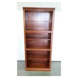 Wall unit Curio/ Bookcase, 35" wide x 80" tall, 3