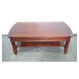 Coffee Table, does have two writing boards on