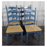 Four Breakfast Table Chairs, one missing final