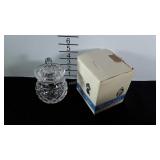 Waterford crystal honey pot with box