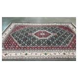 Rug, fringe, somewhat of a southwest style, needs