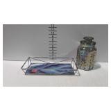 Dresser tray and candy jar