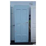 30" solid pine interior door