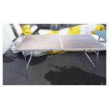Six foot folding table