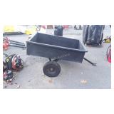 Metal lawn cart