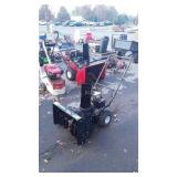 Yard machines snow blower, will need work