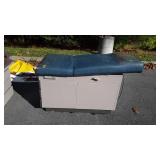 Exam table, does show use wear