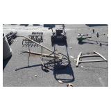 Garden plow and saw