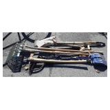 Group of long handled tools