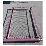 Metal box spring, for twin size mattress