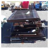 Skid lot, includes baby crib no hardware, and
