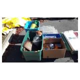 Skid lot, includes kitchenware, closet shelving,