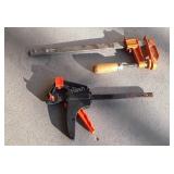 Two clamps