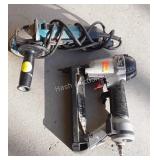 Makita grinder, does work, and porter cable air