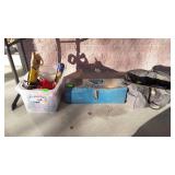 Group lot, includes misc hand tools, portable
