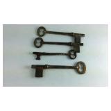 Four keys