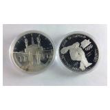 1983 & 1984 American Olympic Coins