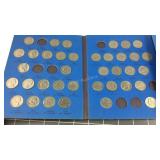 An Album Of Jefferson Nickels Starting With 1962