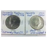 1965-P Kennedy Half Dollar40 % Silver/