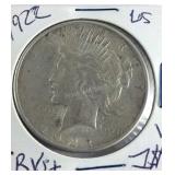 1922 Peace Dollar