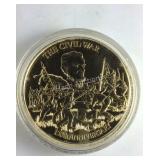The civil war commemorative anniversary coin
