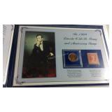 1909 Lincoln penny anniversary stamp