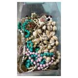 Container of costume jewelry